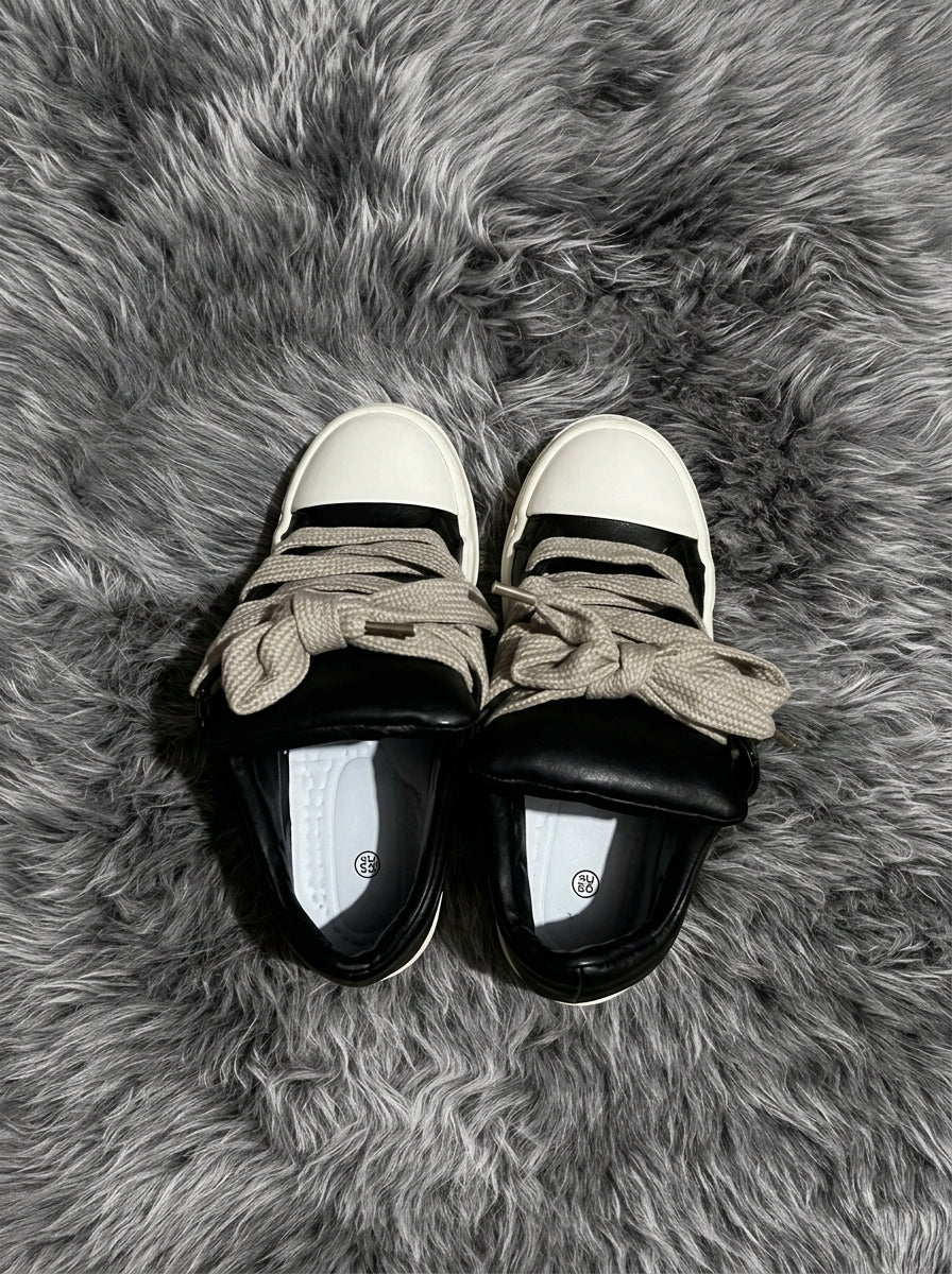 JUMBO LACES — BLACK