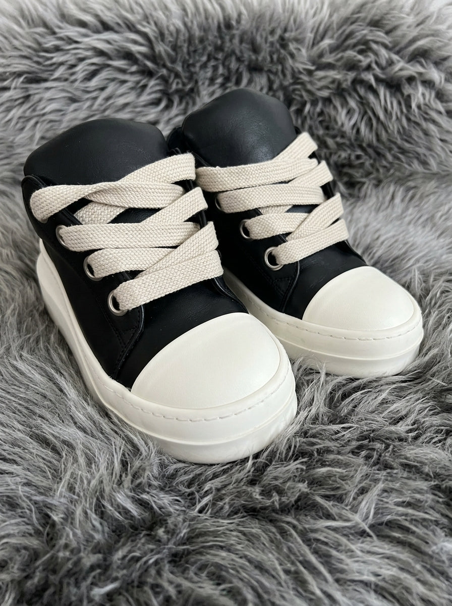 JUMBO LACES — BLACK