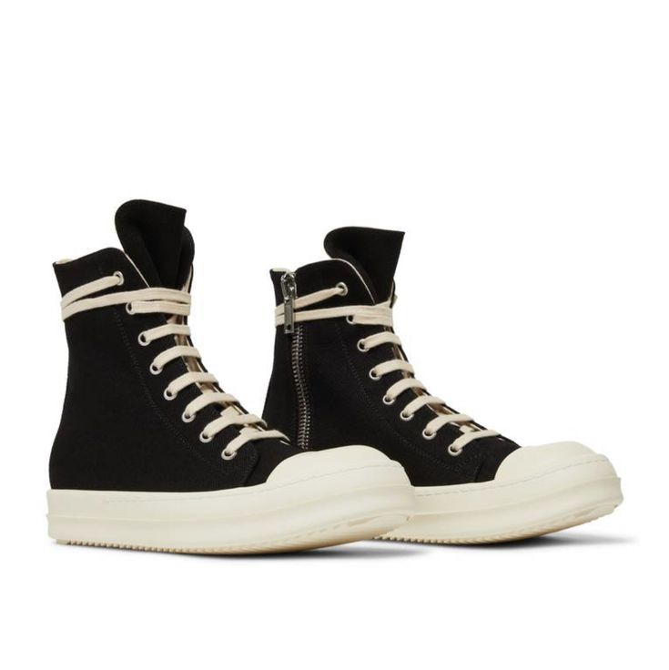 RAMONES HIGH — BLACK / CREAM 🩸